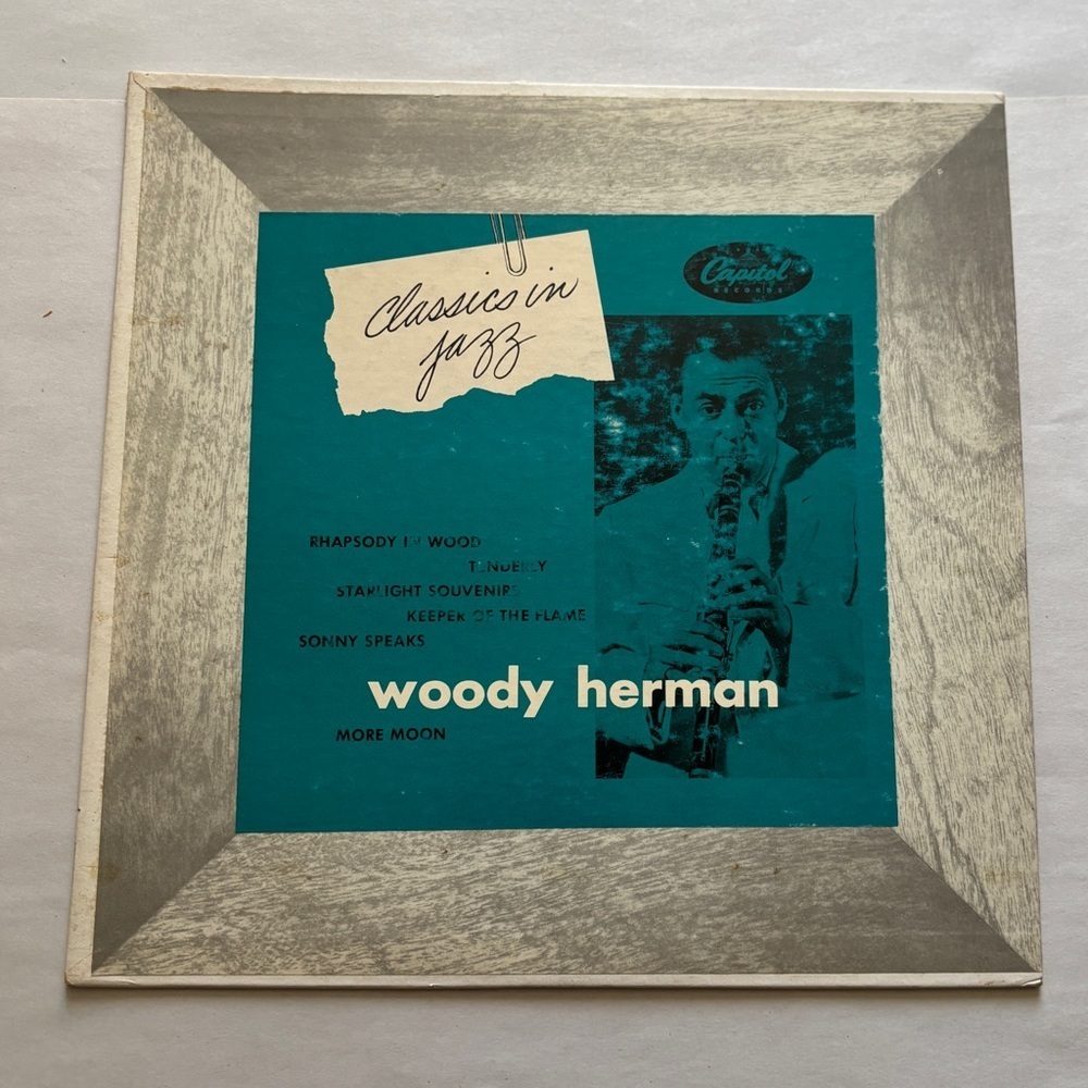 Woody Herman‎ Classics in Jazz LP Vintage Vinyl Record